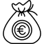 Icône sac d’argent