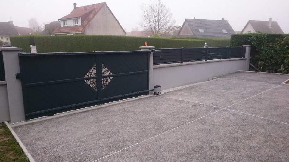 Installation de portail motorisé à Rouen
